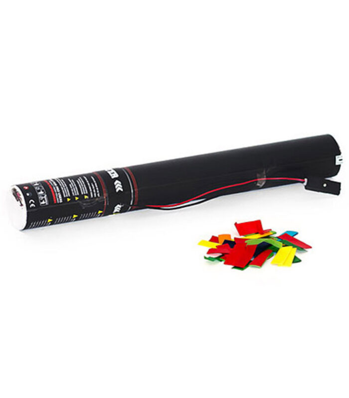 TCM FX - Elektromos Konfetti Ágyú 50cm - Többszínű